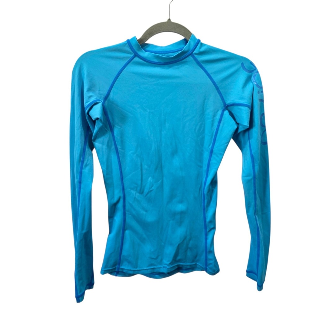 Dakine Blue Compression Rash Guard Surf Swim Athletic Top Women's Small S